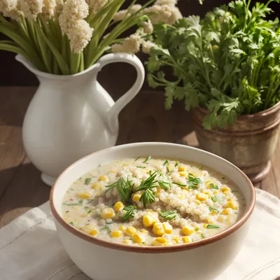Quinoa Corn Chowder