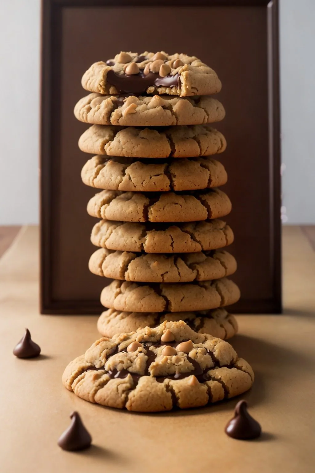 Healthier Peanut Butter Blossoms
