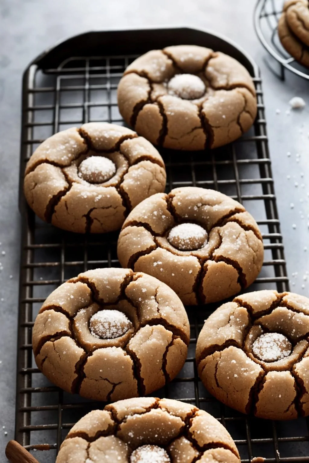 Chewy Molasses Cookies {Vegan, Gluten-Free}