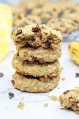 Vegan Banana Cookies {Vegan, Gluten-Free}